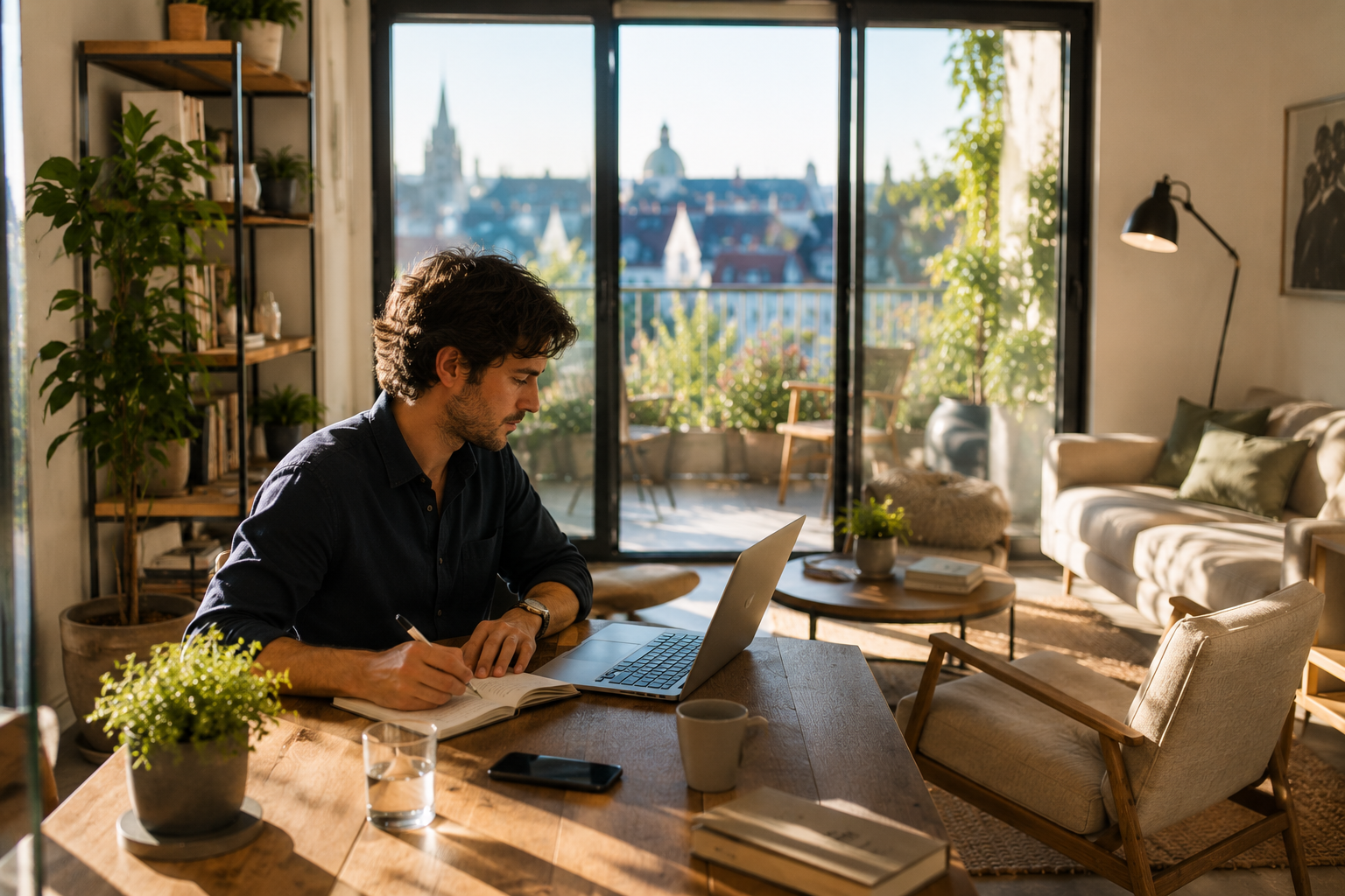 Collaborateur en séjour DWELLER — studio privatif, coworking intégré et espaces de vie partagés